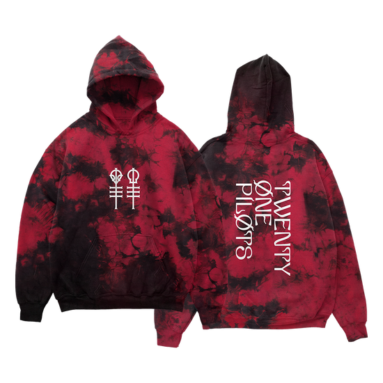 Hoodie red clearance and black